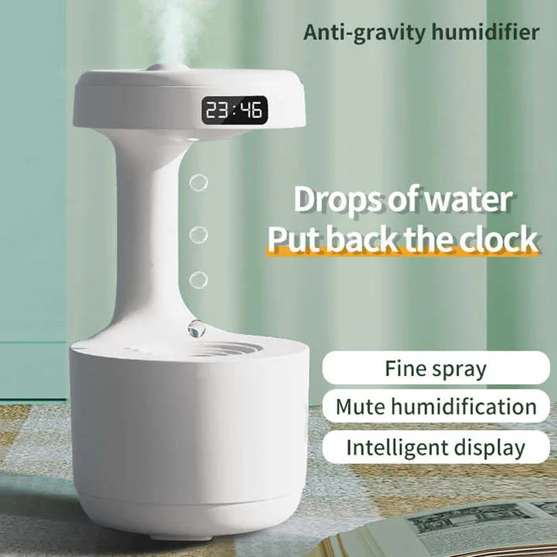 Anti-gravity humidifer