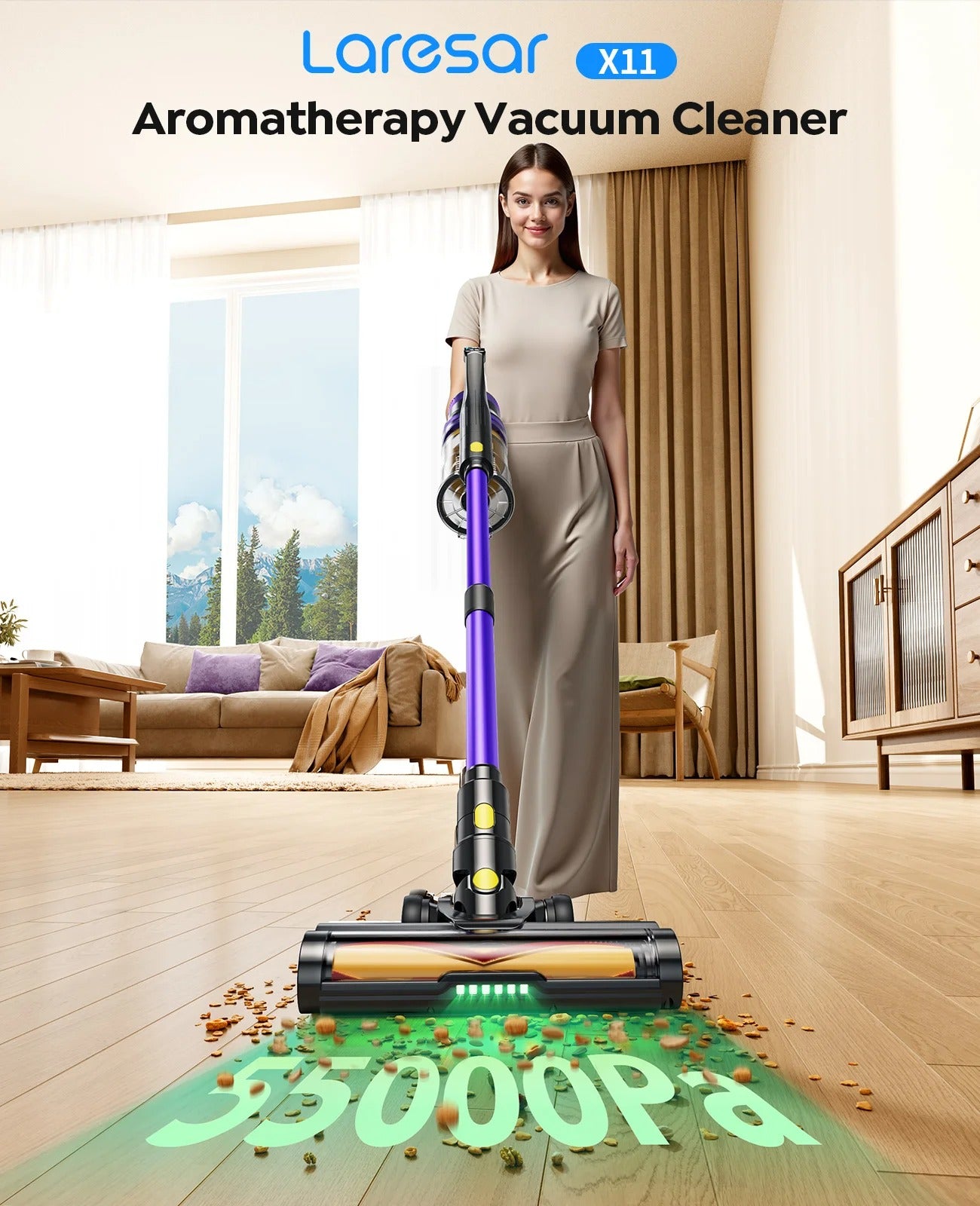 LARESAR X11 Aromatherapy vacuum clenaer